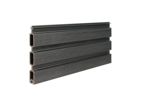 Composiet schutting Zwart