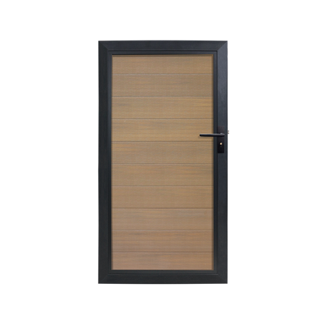 Composiet Tuindeur Teak