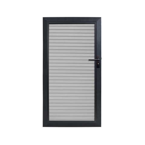 Composiet Tuindeur Rhombus Grijs